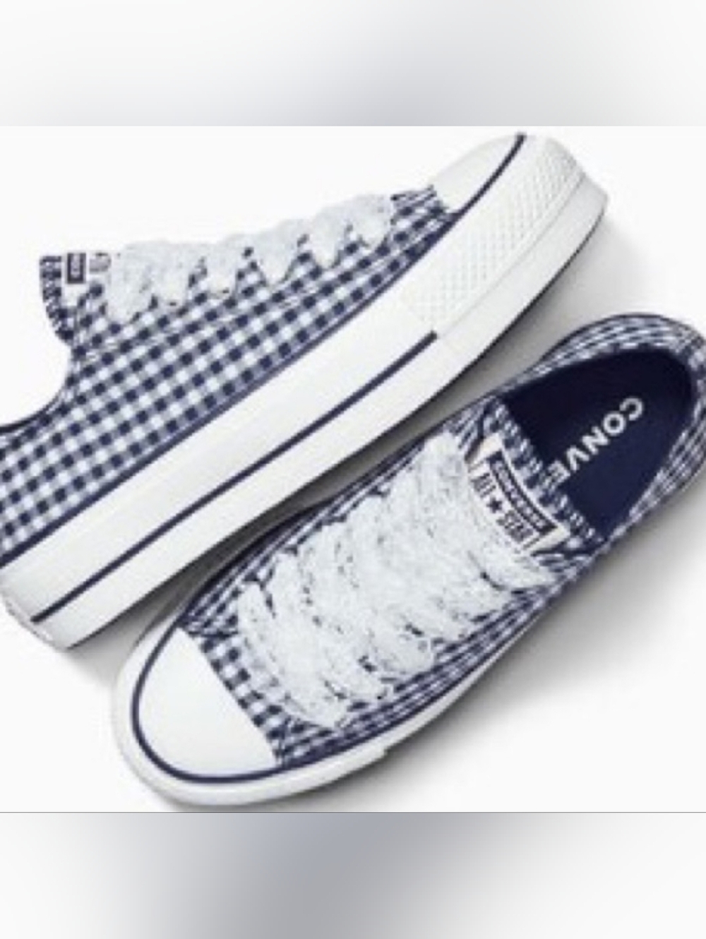 Converse CTAS LIFT OX OBSIDIAN/WHITE  Low Top Sneakers Size 7 New - Picture 3 of 12